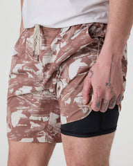 Trail Short 2.0 Sedona Brown Painted/Salt | Vuori Clothing