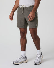 Kore Short Lined 7" Men's Warm Grey Athletic Shorts | Vuori Clothing