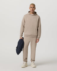 Seaside Pullover Hoodie Men's Acorn Heather Hoodie | Vuori Clothing
