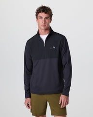 Sunday Element Half Zip Black | Vuori Discount