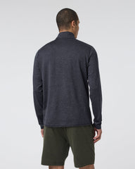 Ponto Half Zip Mock Neck Charcoal Heather | Vuori Clothing