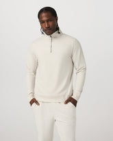 Coronado Half Zip Men's Ivory Heather Pullover | Vuori On sale