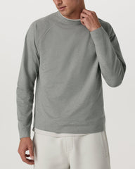 Coronado Crew - Relaxed Fit Driftwood Heather Crewneck | Vuori US