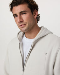 Seaside Full Zip 2.0 Men's Salt Full Zip Hoodie | Vuori For sale