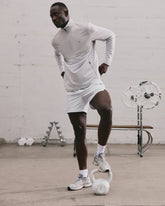 Sunday Element 1/2 Zip Men's Frost Grey Pullover | Vuori US