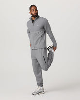 Sunday Element Track Jacket Men's Grey Heather | Vuori On sale