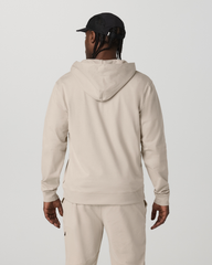 Men's Coronado Full Zip Hoodie 2.0 Limestone Heather | Vuori Outlet