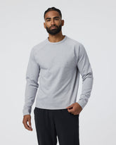 Coronado Crew Light Heather Grey | Vuori On sale