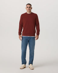 Berik Cashmere Sweater Men's Spiced Apple Sweater | Vuori Discount