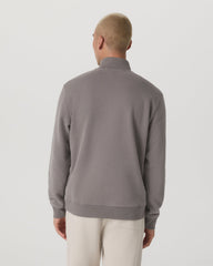 Seaside 1/2 Zip Classic Men's Cavern Grey Pullover | Vuori