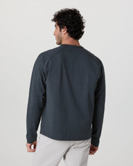 Coronado Crew Midnight Heather | Vuori On sale