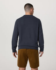 Cypress Logo Crew Men's Navy Sweatshirt | Vuori For sale