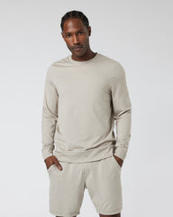 Ponto Performance Crew Dark Salt Heather Pullover | Vuori For sale