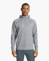 Ponto Performance Half Zip Hoodie Steel Heather | Vuori Outlet
