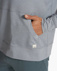 Ponto Performance Half Zip Hoodie Steel Heather | Vuori Outlet