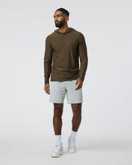 Strato Tech Hoodie Men's Moss Green Workout Hoodie | Vuori Clothing