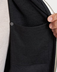 Coronado Hoodie Men's Black Zip Up Hoodie | Vuori US