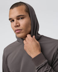 Double Mesh Hoodie Warm Grey | Vuori On sale