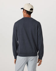Jeffreys Crew 2.0 Men's Navy Heather Pullover Crewneck | Vuori Online
