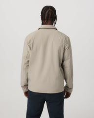 V1 Coach Jacket Men's Truffle Vintage Style Jacket | Vuori US