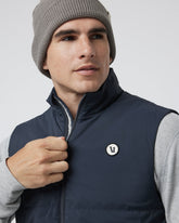 Echo Insulated Vest 2.0 Men's Navy Vest | Vuori Clothing