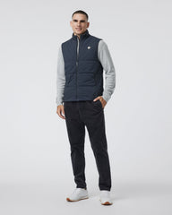 Echo Insulated Vest 2.0 Men's Navy Vest | Vuori Clothing