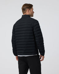Steadfast Insulated Full Zip Jacket Black | Vuori