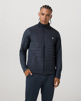Sunday Insulated Hybrid Jacket Men's Ink Heather Jacket | Vuori Clothing