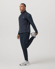 Sunday Insulated Hybrid Jacket Men's Ink Heather Jacket | Vuori Clothing