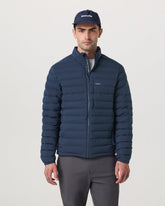 Men's Steadfast Insulated Full Zip Jacket Blue Coast | Vuori Online