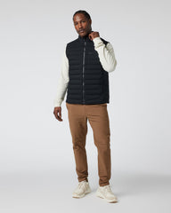 Steadfast Insulated Vest Men's Black Down Vest | Vuori Online