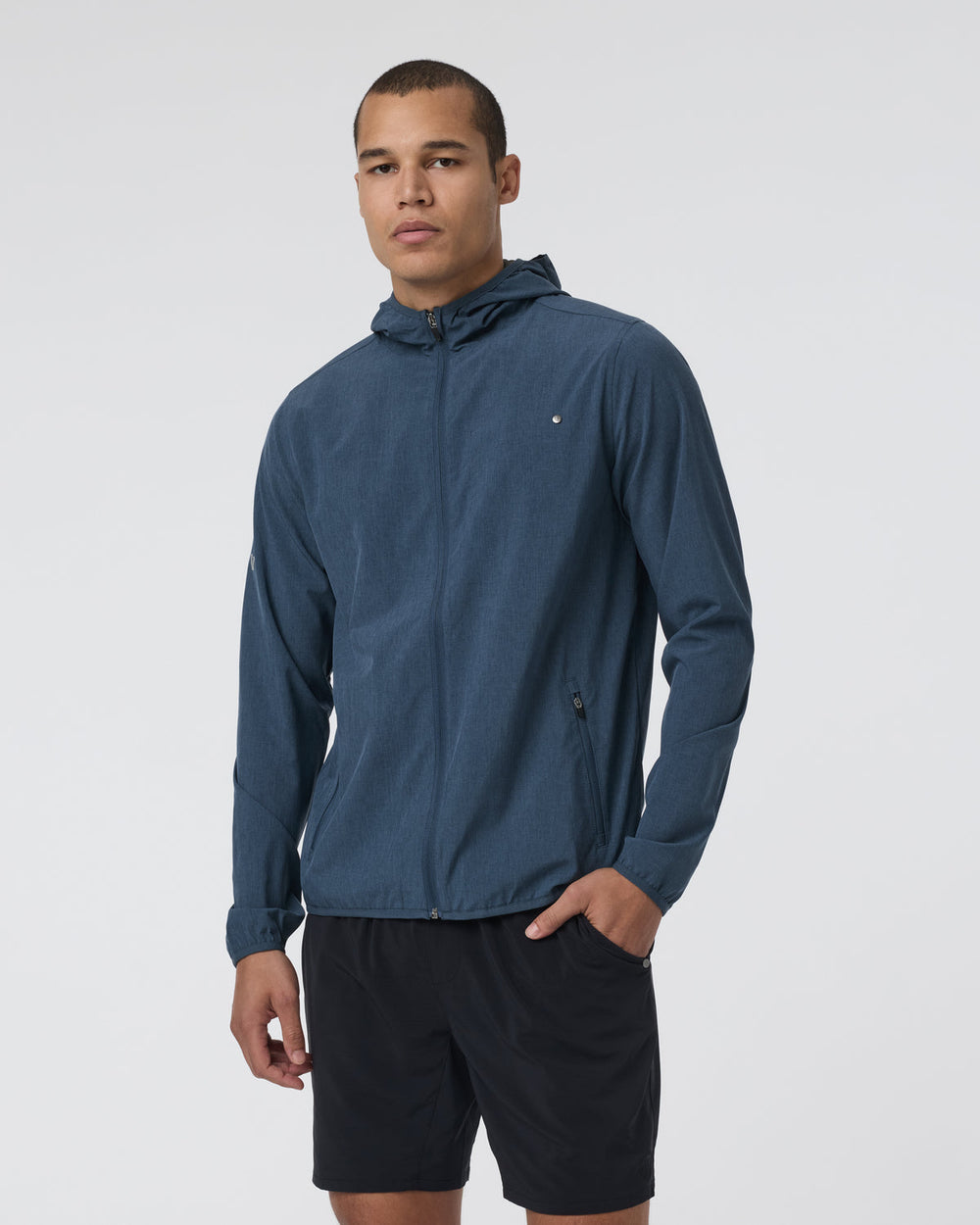 Outdoor Trainer Shell Pacific Linen Texture | Vuori Online