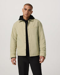 Nomad Insulated Shirt Jacket Men's Celery Seed Jacket | Vuori Outlet