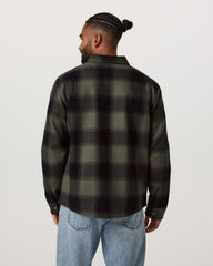 Range Shirt Jacket 2.0 Men's Oregano Plaid Jacket | Vuori Discount