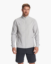 Venture Track Jacket Platinum Linen Texture | Vuori For sale