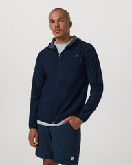 Outdoor Trainer Shell Men's Lightweight Full-Zip Ink Jacket | Vuori Online