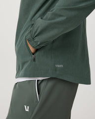 Venture Track Jacket Men's Agate Green Workout Jacket | Vuori US