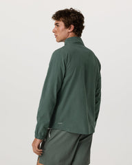 Venture Track Jacket Men's Agate Green Workout Jacket | Vuori US