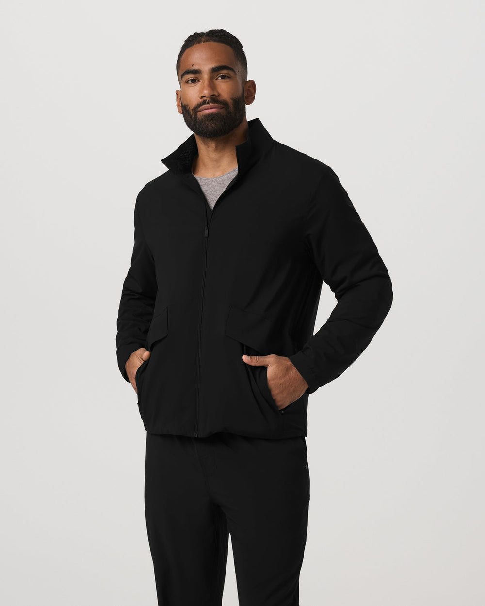 Octa Wind Shell Multi-Purpose Men's Black Jacket | Vuori Online