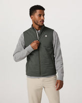 Echo Insulated Vest 2.0 Men's River Rock Vest | Vuori Clothing