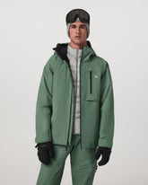 Taika Snow Shell Men's Sea Pine Ski/Board Jacket | Vuori
