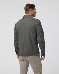 Beldon Shirt Jacket Knit Twill Oregano | Vuori US