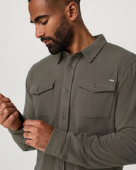 Aspen Shirt Jacket Men's Root Fleece Shirt Jacket | Vuori Clothing