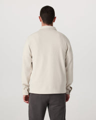 Waffle Shirt Jacket Men's Mushroom Waffle Knit Top | Vuori Discount