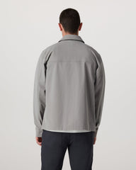 Lawson Tech Shirt Jacket Men's Shiitake Shirt Jacket | Vuori On sale
