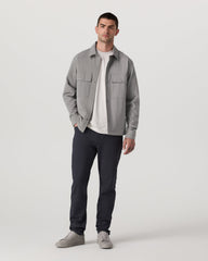 Lawson Tech Shirt Jacket Men's Shiitake Shirt Jacket | Vuori On sale