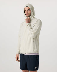 Outdoor Trainer Shell Men's Winter Grey Hooded Jacket | Vuori Online