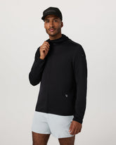 Powergrid Full Zip Jacket 2.0 Men's Black Fleece Jacket | Vuori On sale