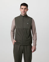 Sunday Element Vest Men's Kale Heather Vest | Vuori Outlet