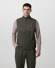 Sunday Element Vest Men's Kale Heather Vest | Vuori Outlet